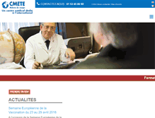 Tablet Screenshot of cmete.com
